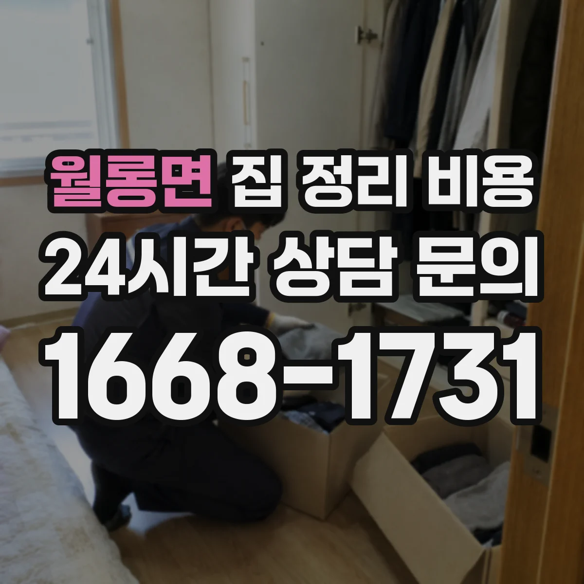 월롱면 집 정리 비용