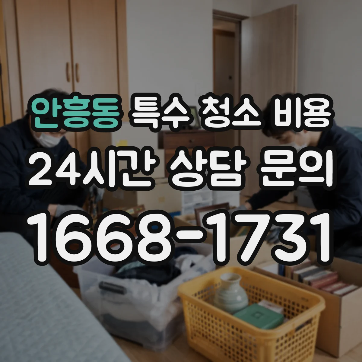 안흥동 특수 청소 비용