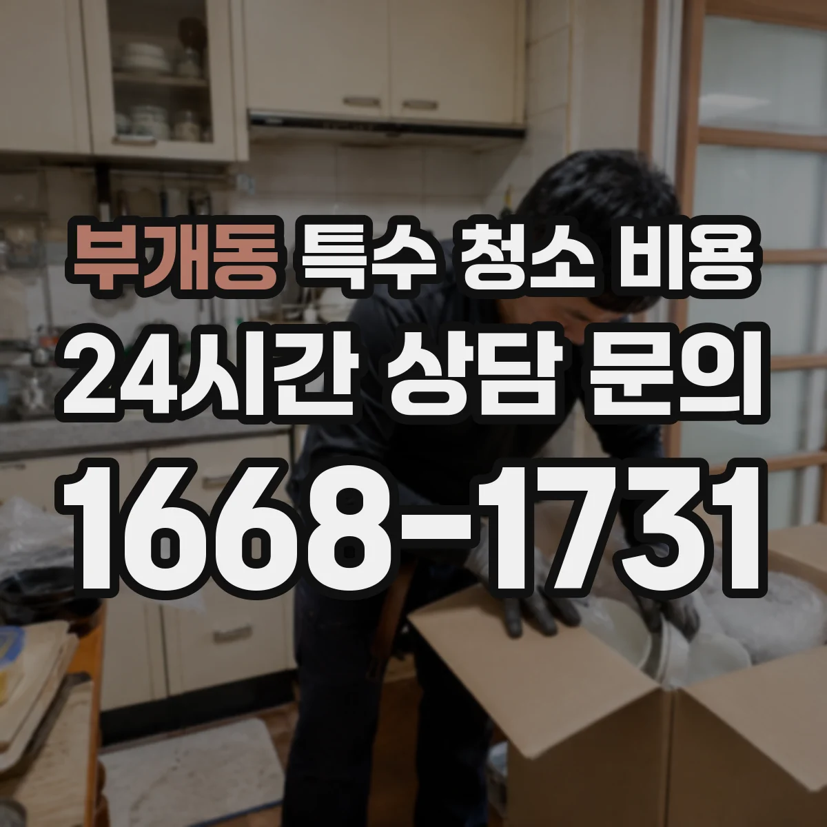 부개동 특수 청소 비용