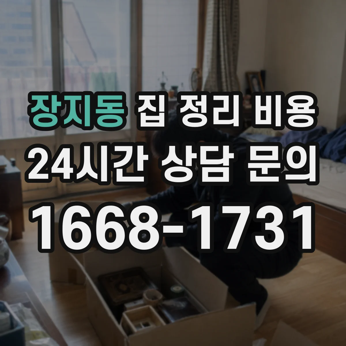 장지동 집 정리 비용