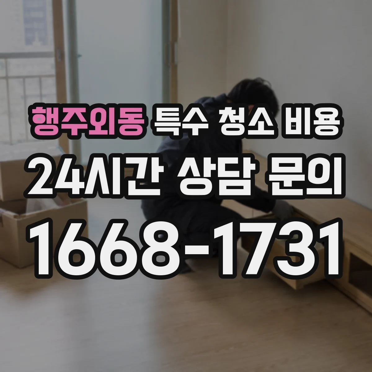 행주외동 특수 청소 비용