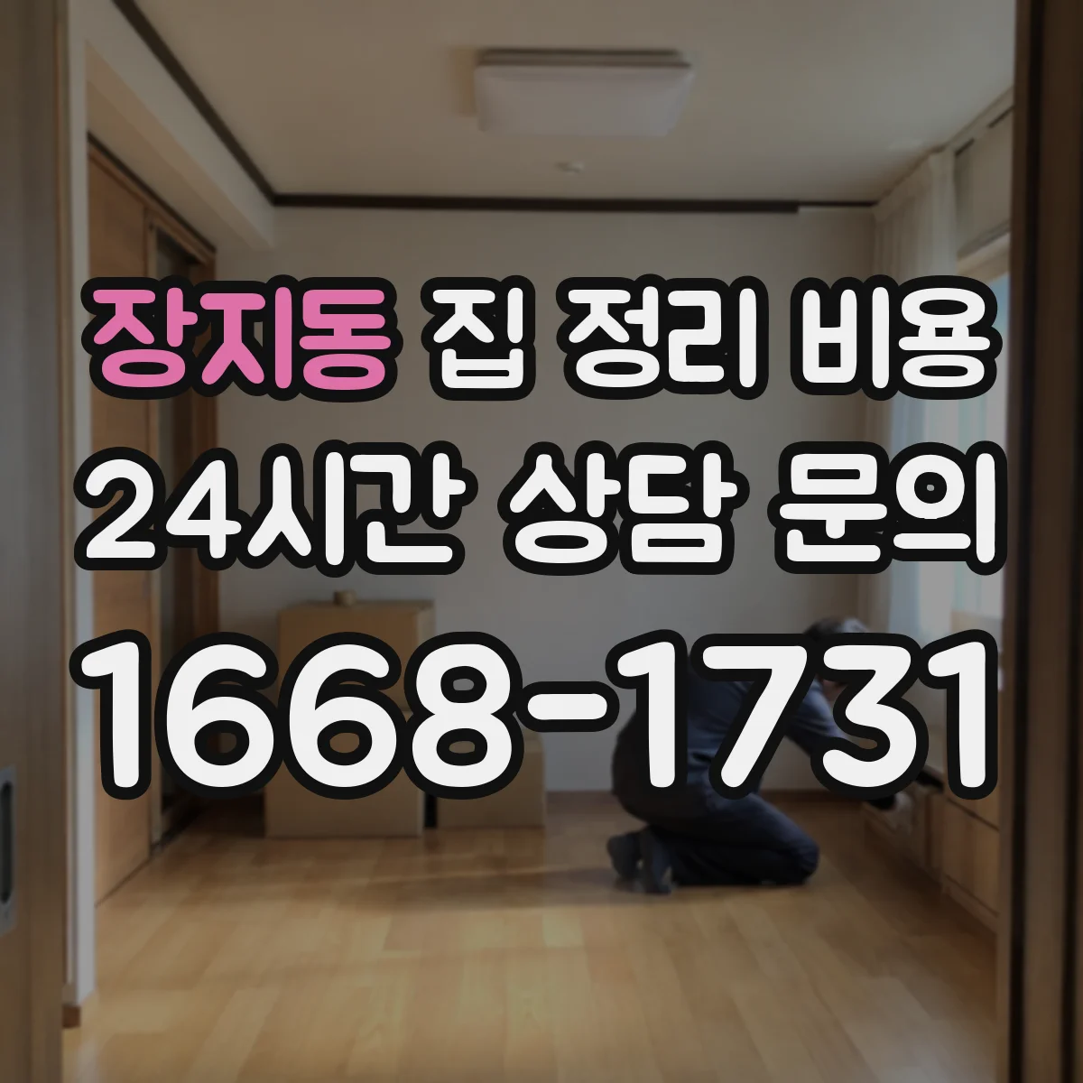 장지동 집 정리 비용