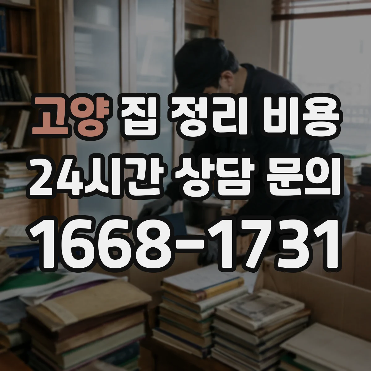 고양 집 정리 비용