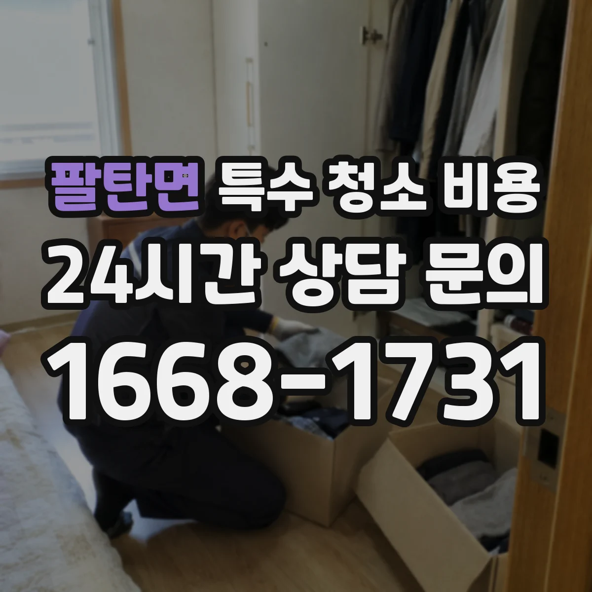 팔탄면 특수 청소 비용