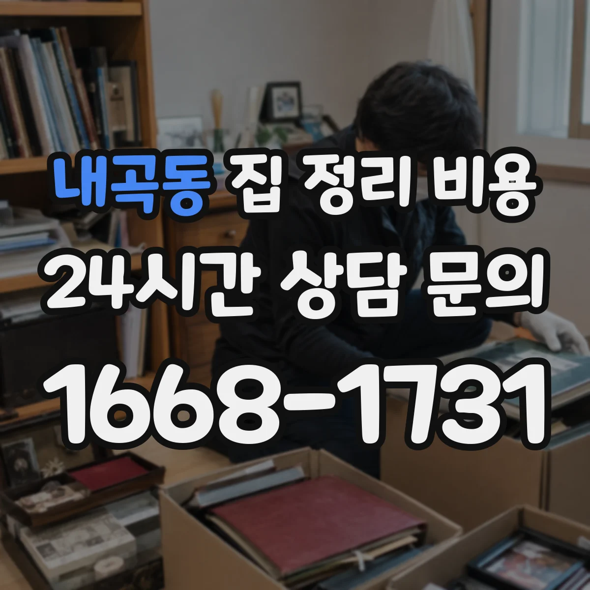 내곡동 집 정리 비용