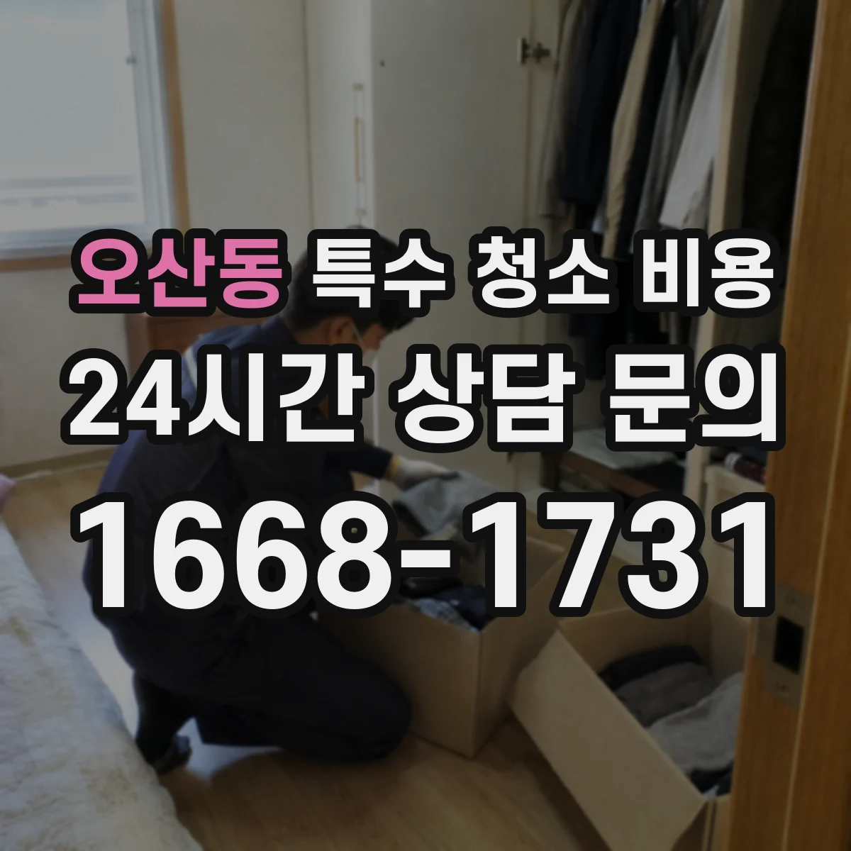 오산동 특수 청소 비용