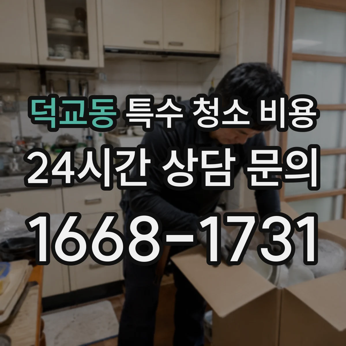 덕교동 특수 청소 비용