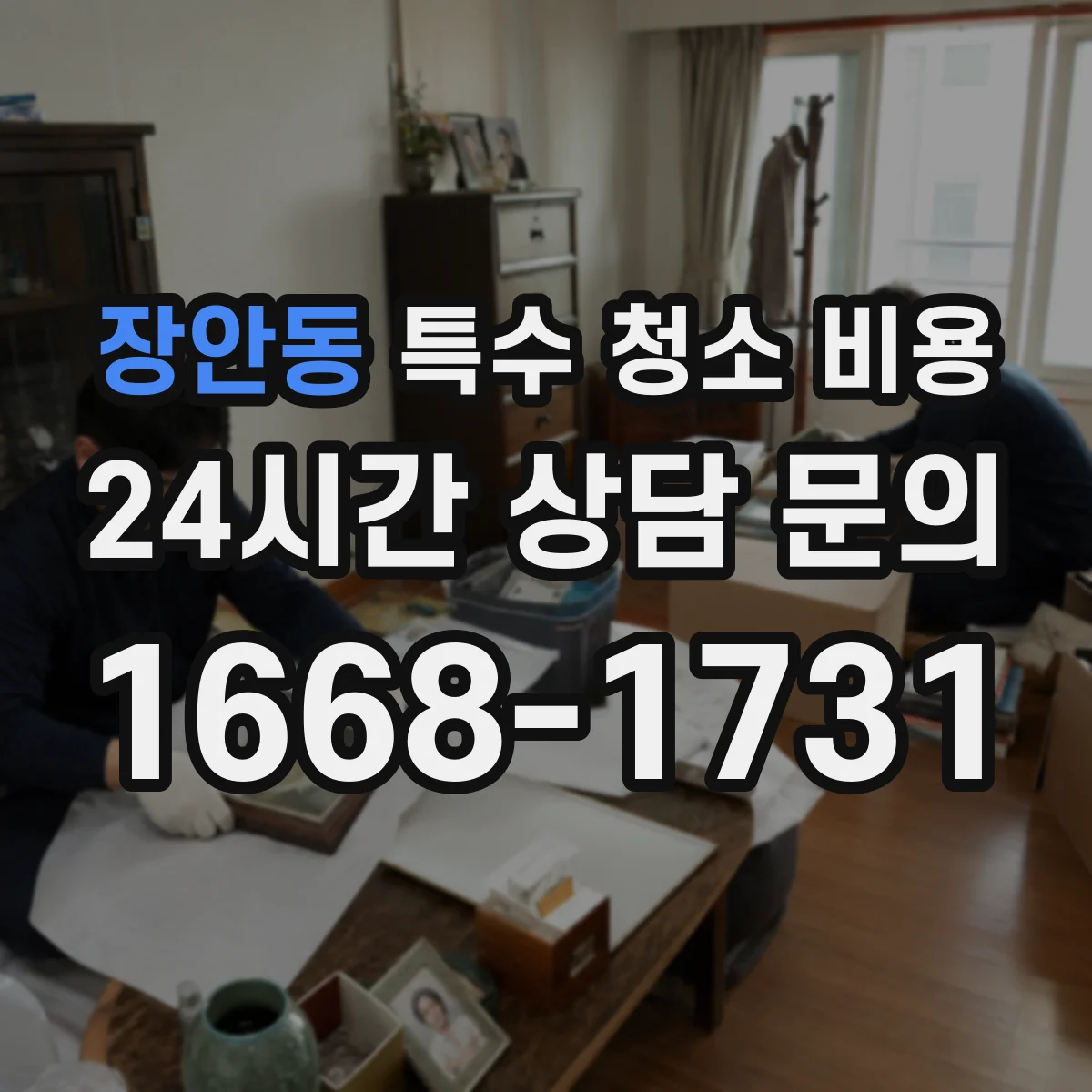장안동 특수 청소 비용
