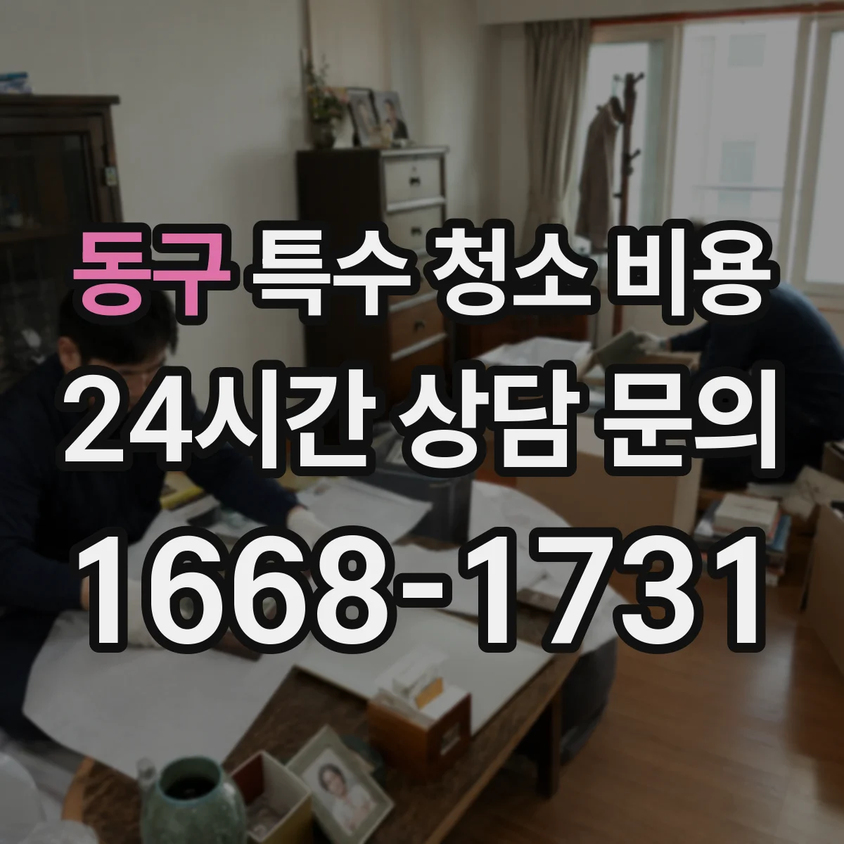 동구 특수 청소 비용