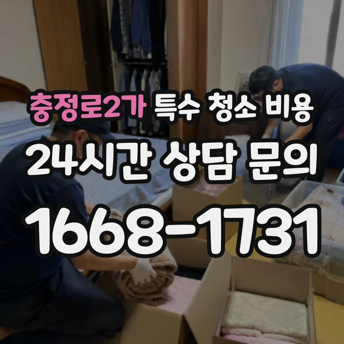 충정로2가 특수 청소 비용