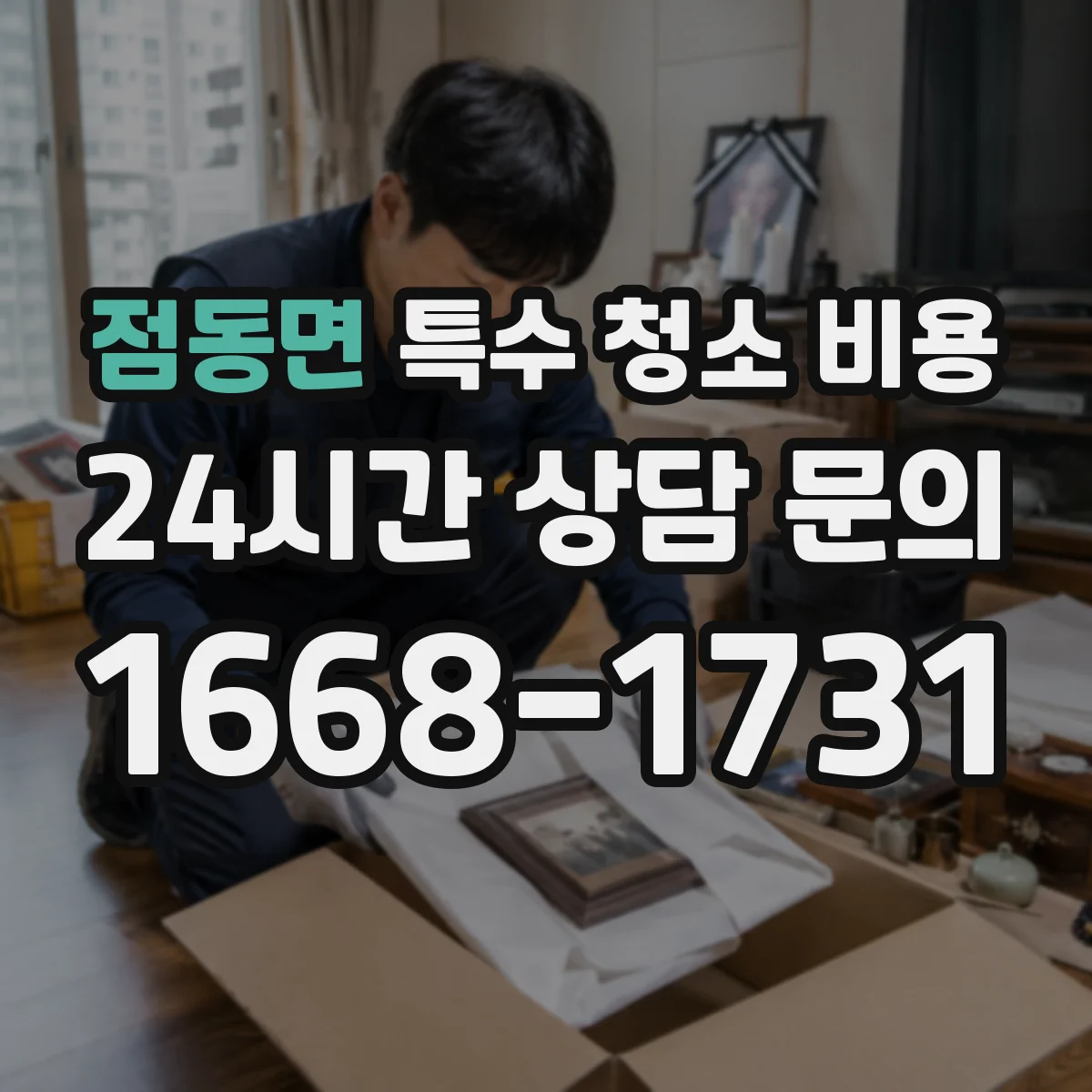 점동면 특수 청소 비용