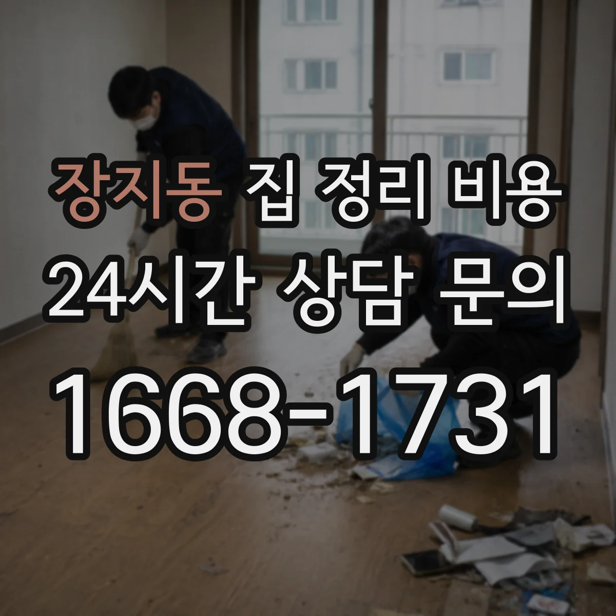 장지동 집 정리 비용