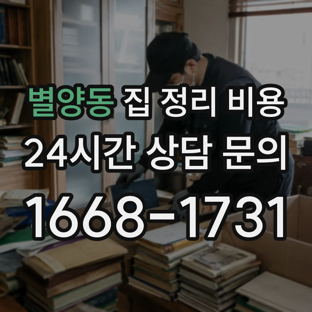 별양동 집 정리 비용