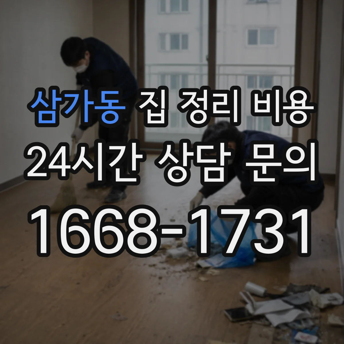 삼가동 집 정리 비용