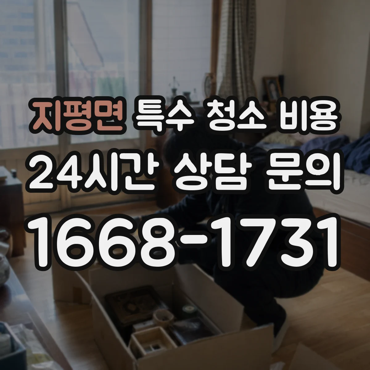 지평면 특수 청소 비용