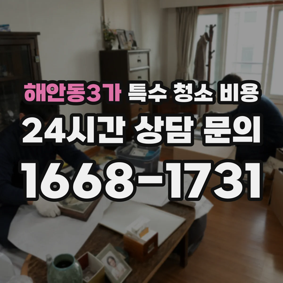 해안동3가 특수 청소 비용