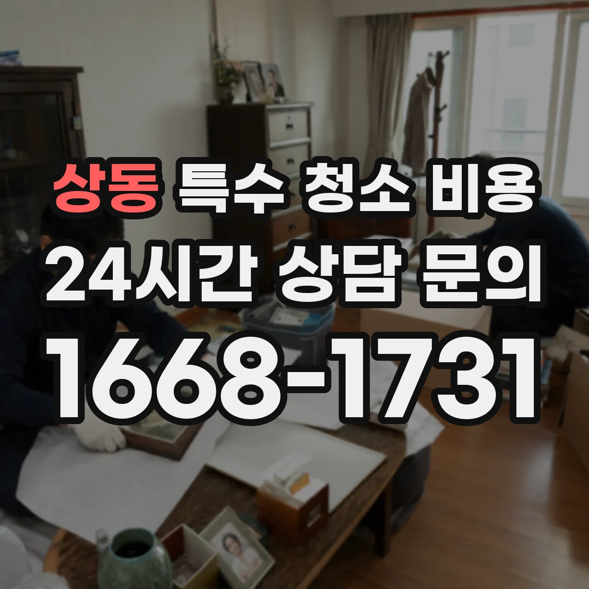 상동 특수 청소 비용