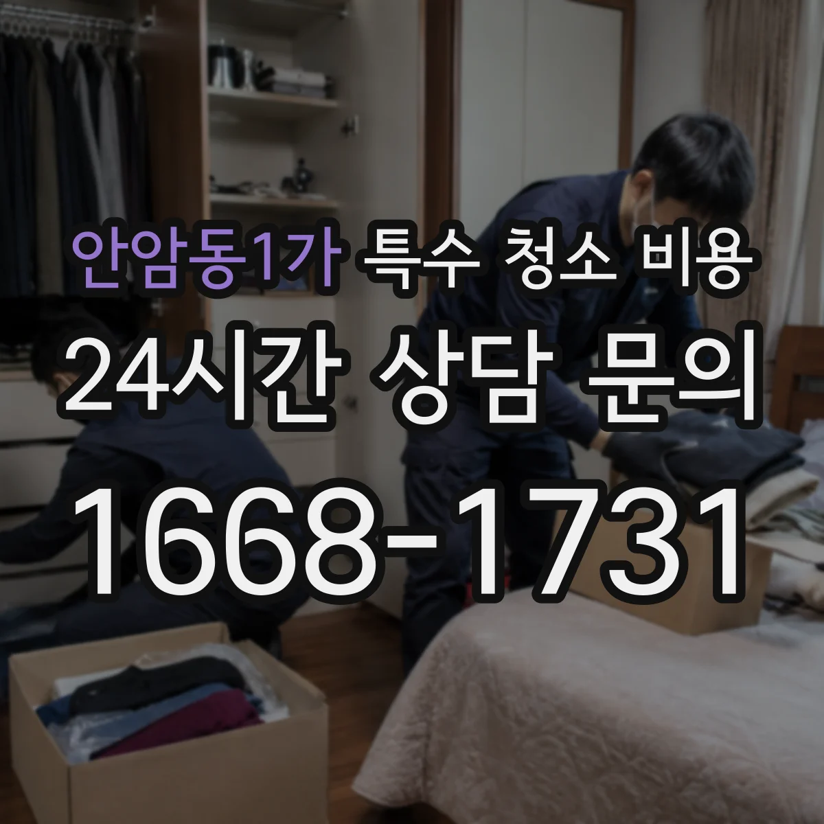 안암동1가 특수 청소 비용