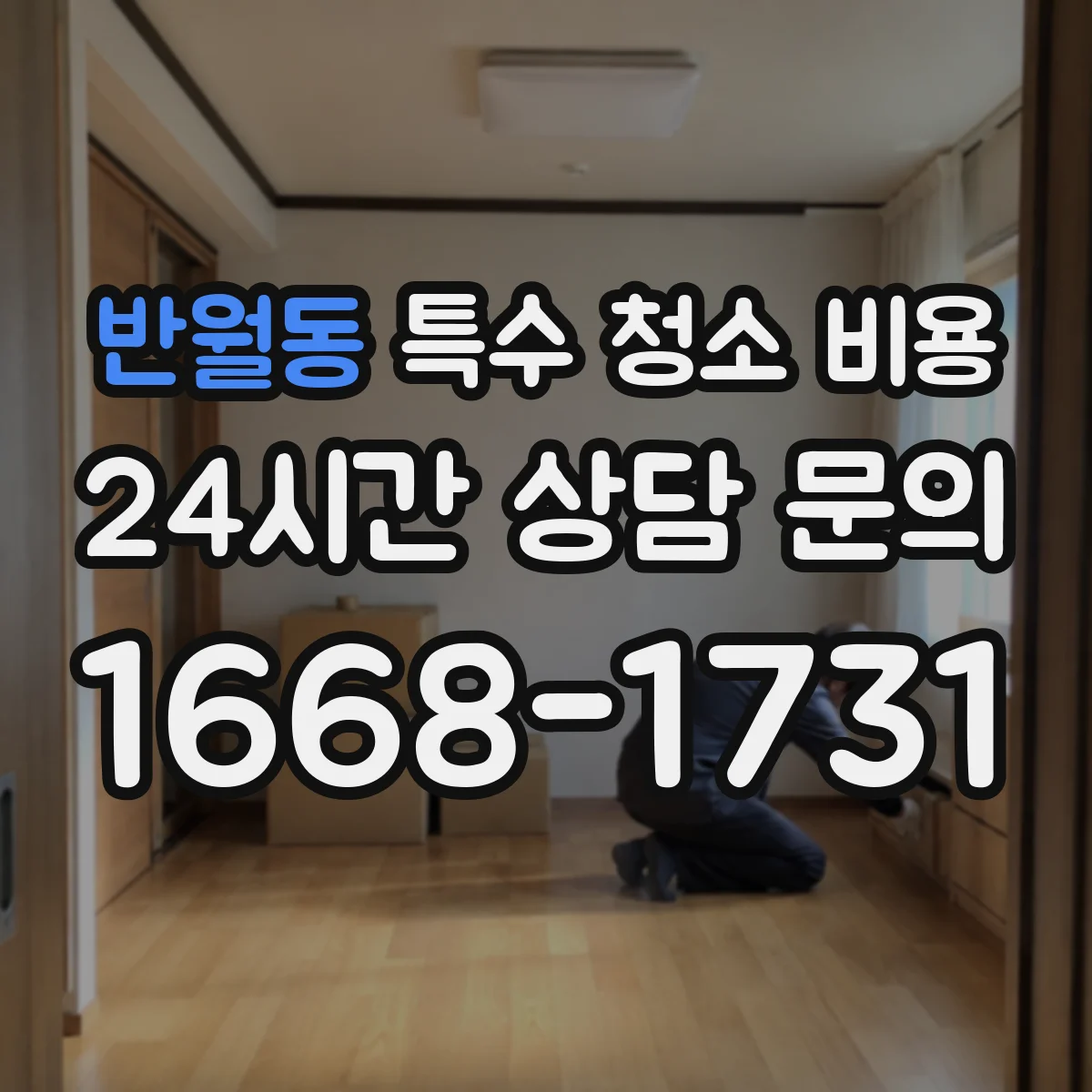반월동 특수 청소 비용