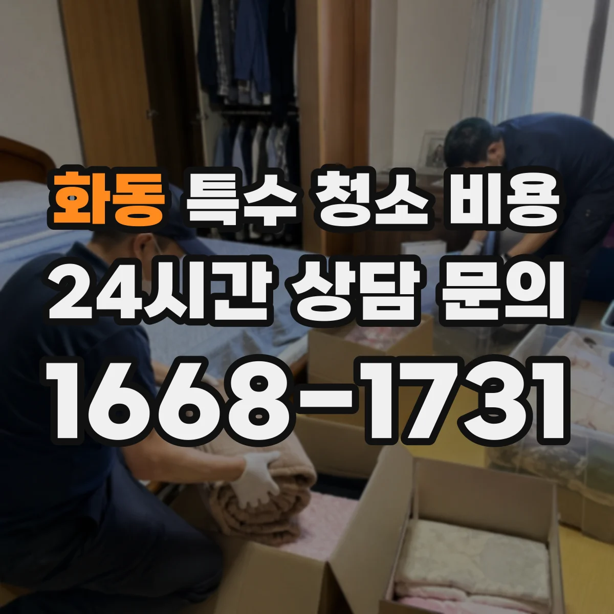 화동 특수 청소 비용