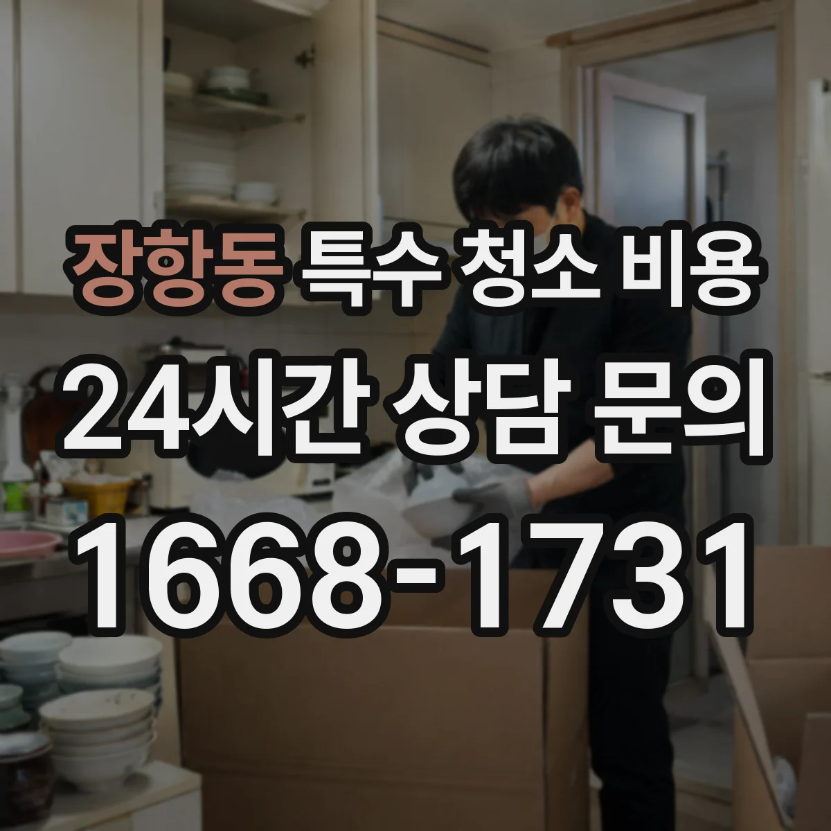 장항동 특수 청소 비용