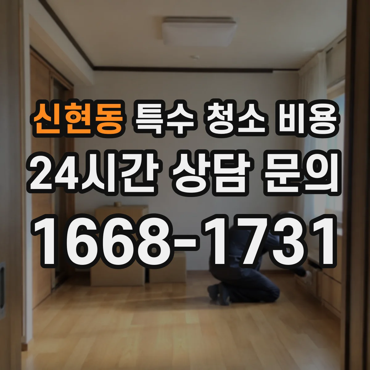 신현동 특수 청소 비용