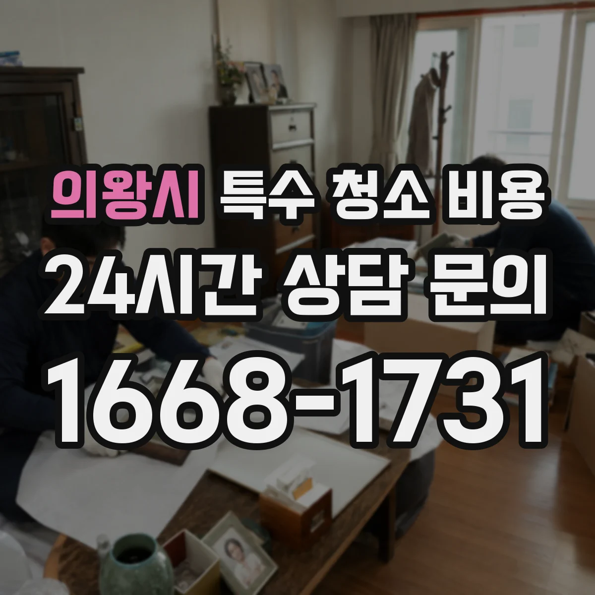 의왕시 특수 청소 비용