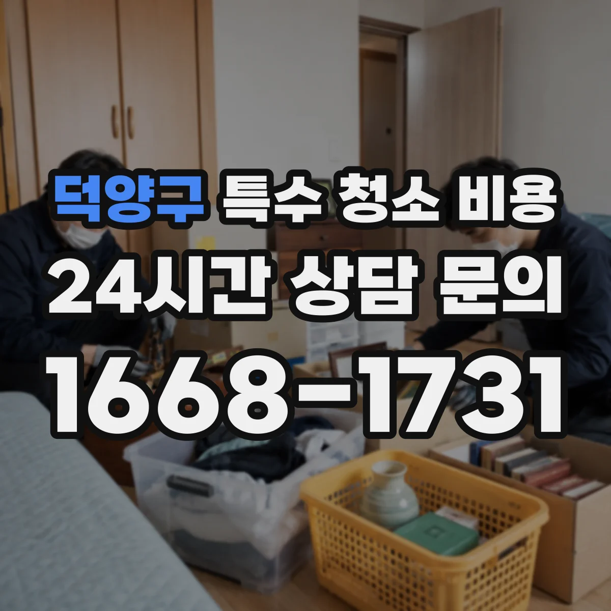 덕양구 특수 청소 비용