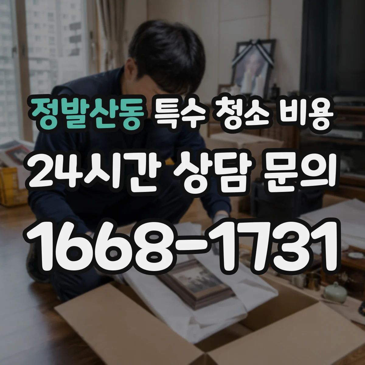 정발산동 특수 청소 비용