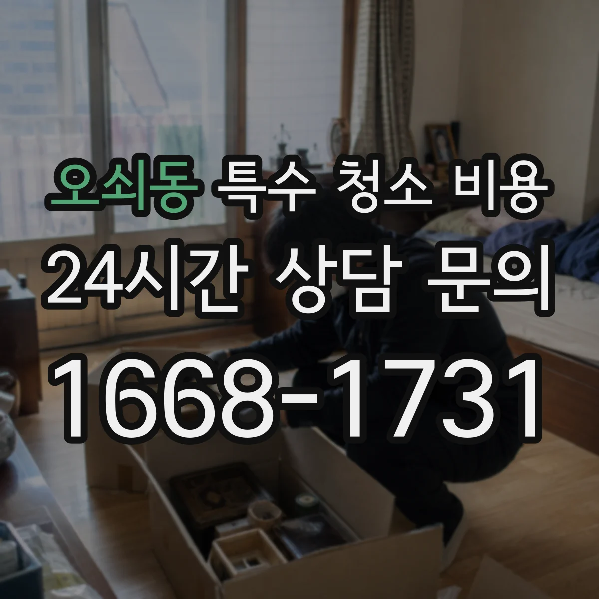 오쇠동 특수 청소 비용