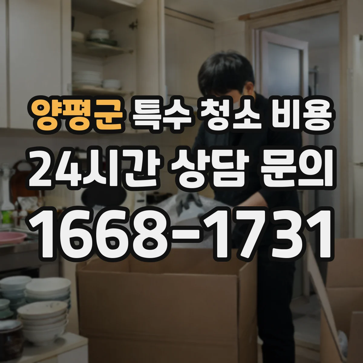 양평군 특수 청소 비용