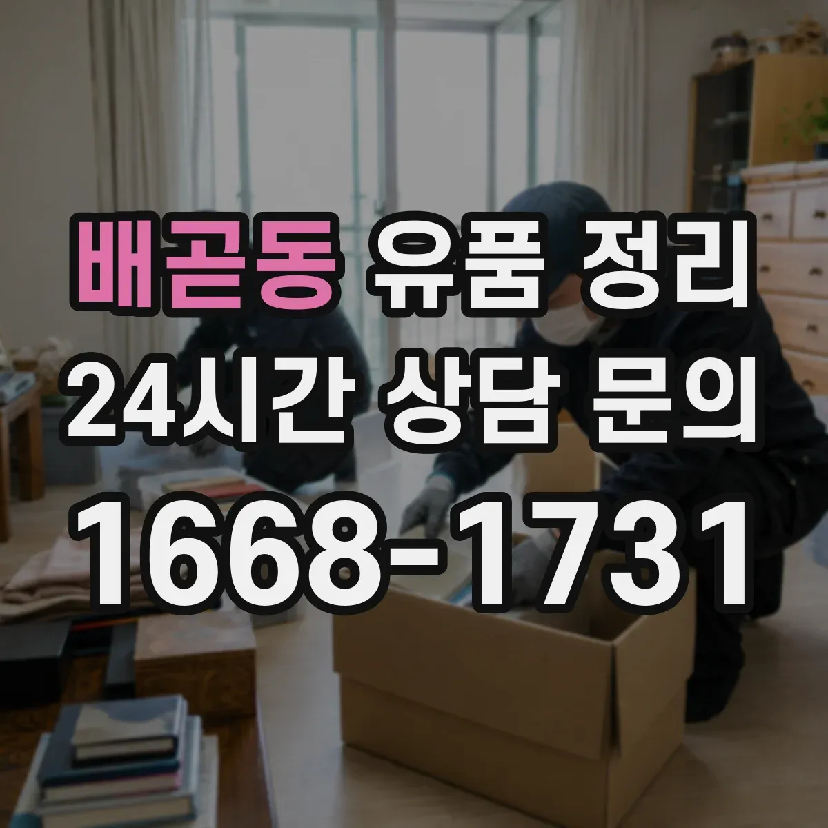 배곧동 유품 정리