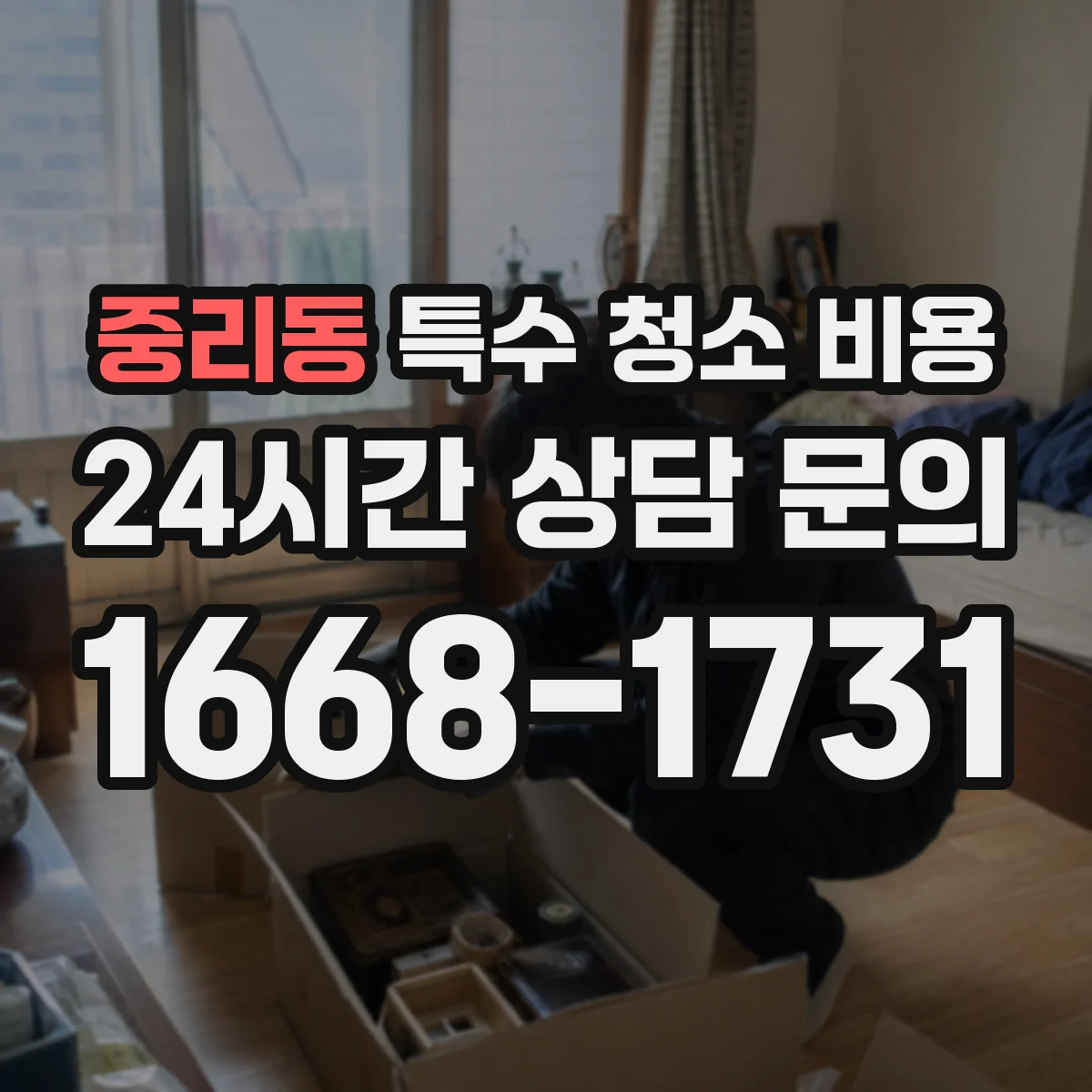 중리동 특수 청소 비용