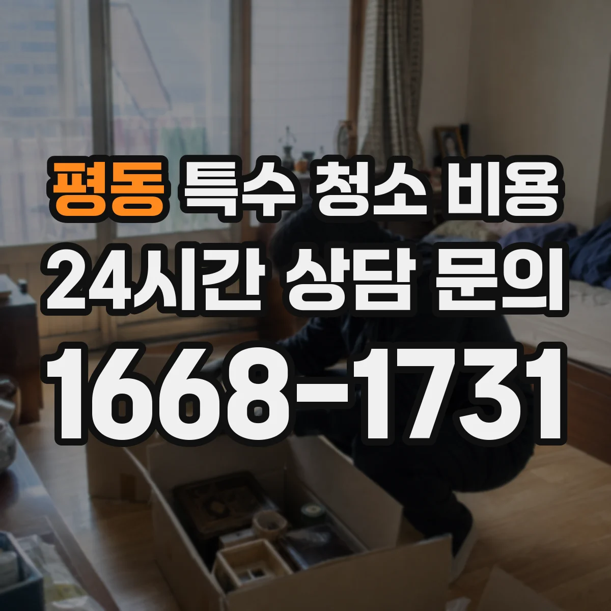 평동 특수 청소 비용