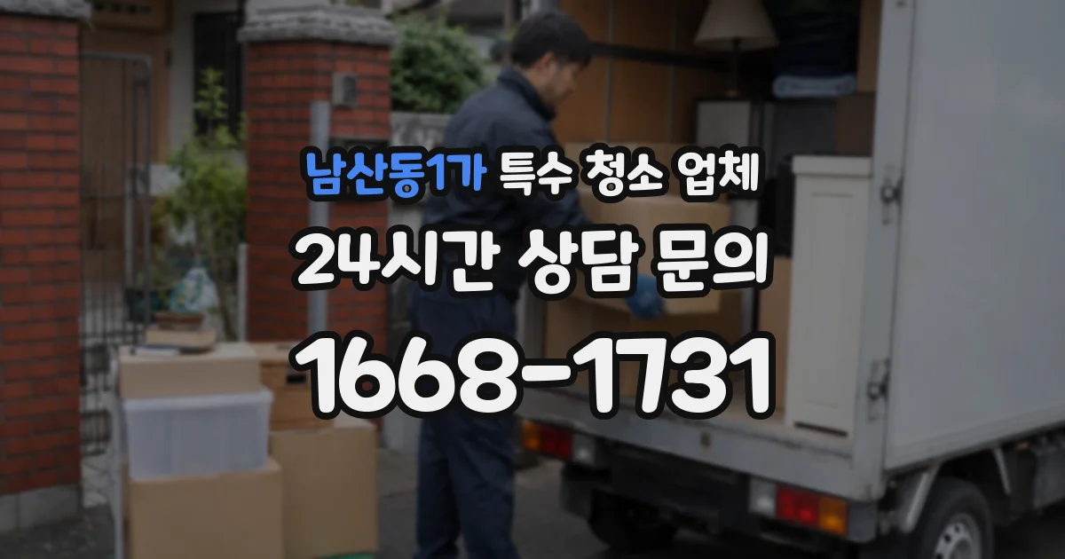 남산동1가 특수 청소 업체