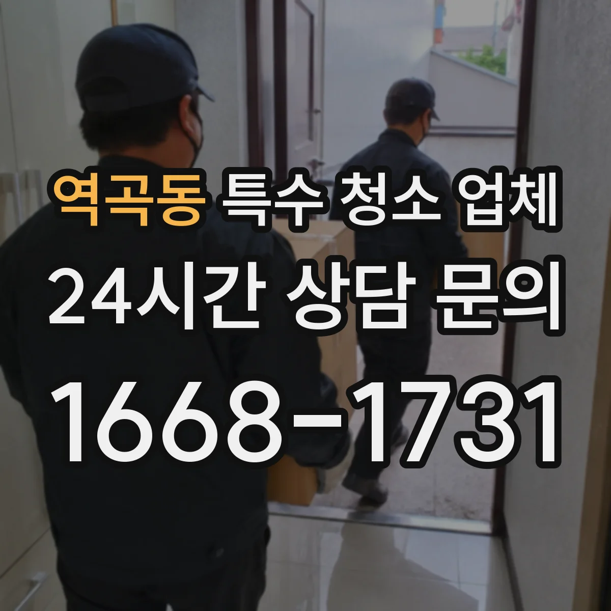 역곡동 특수 청소 업체