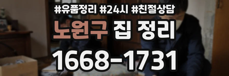 노원구 집 정리