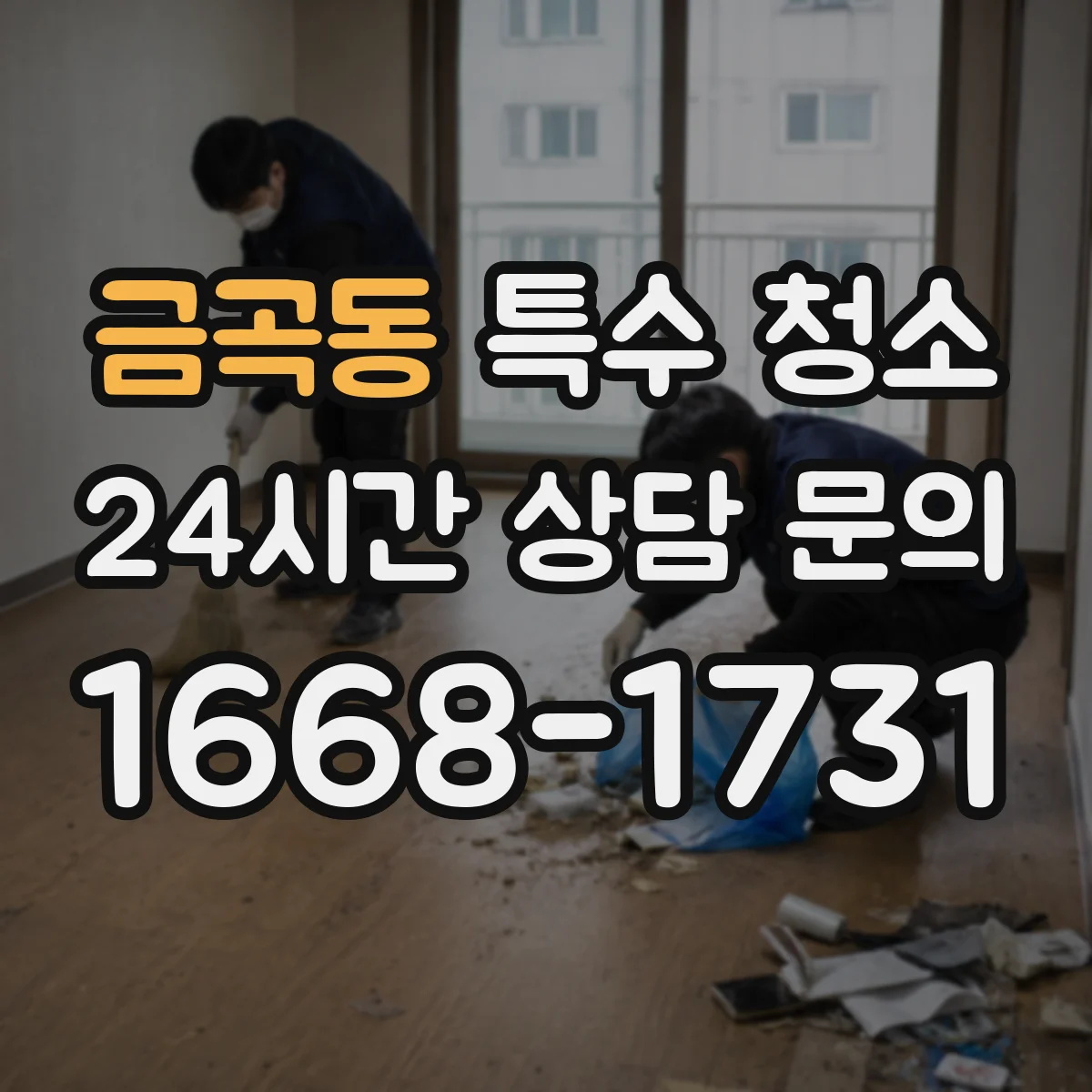 금곡동 특수 청소