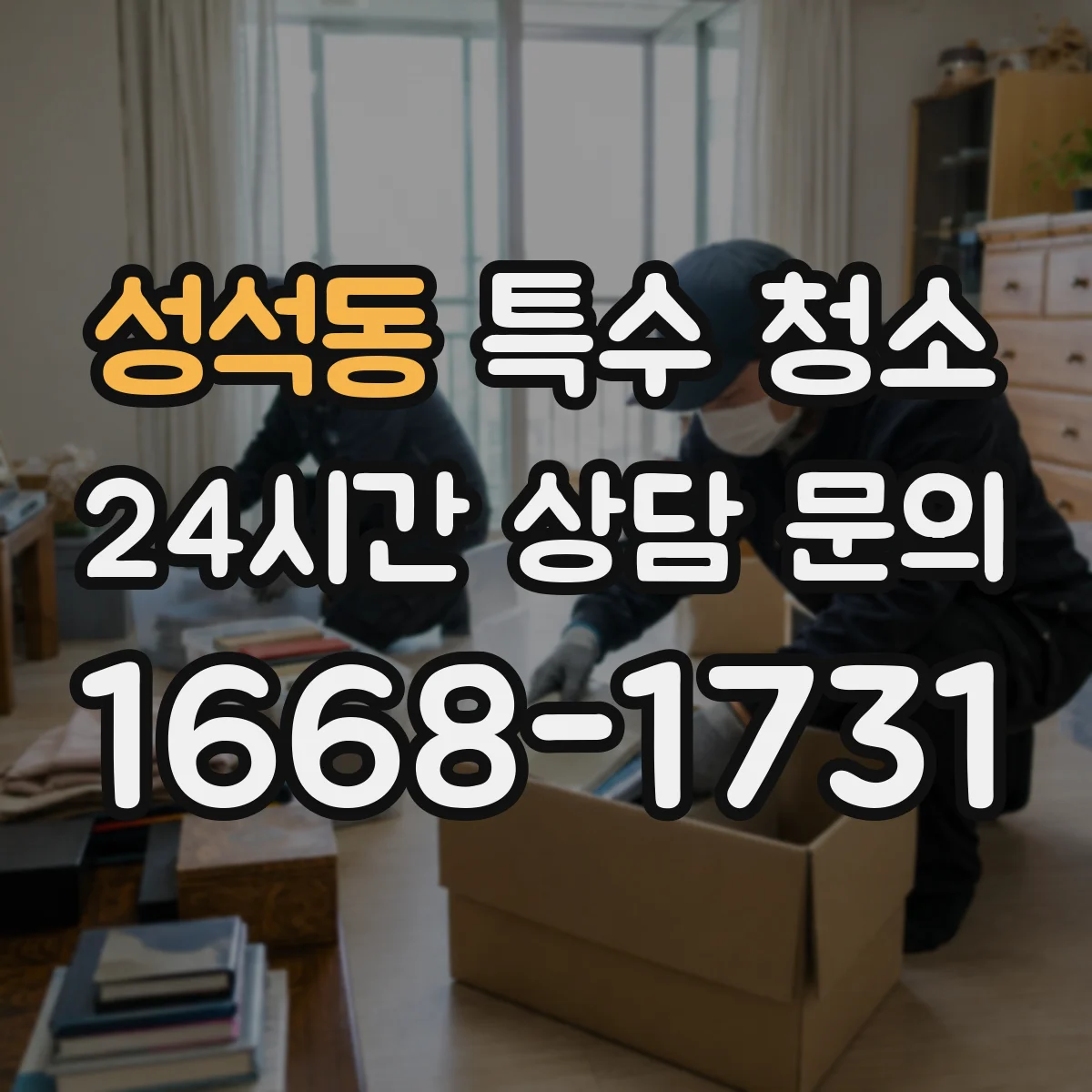 성석동 특수 청소