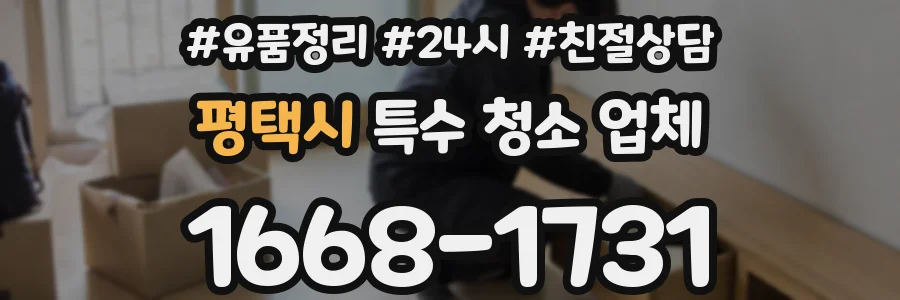 평택시 특수 청소 업체