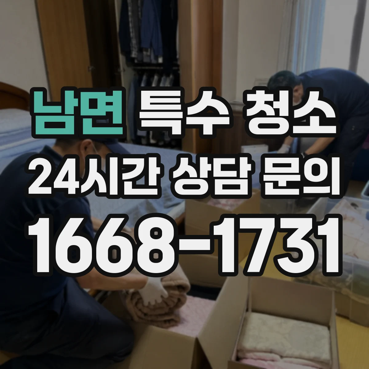 남면 특수 청소