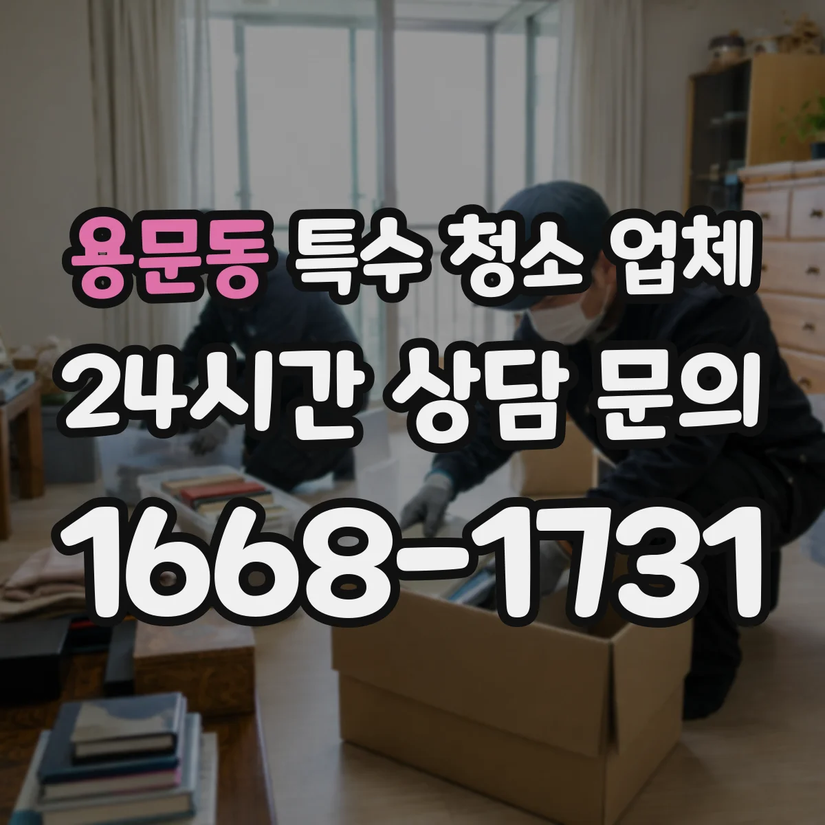 용문동 특수 청소 업체
