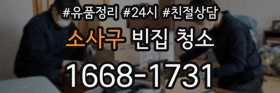 소사구 빈집 청소