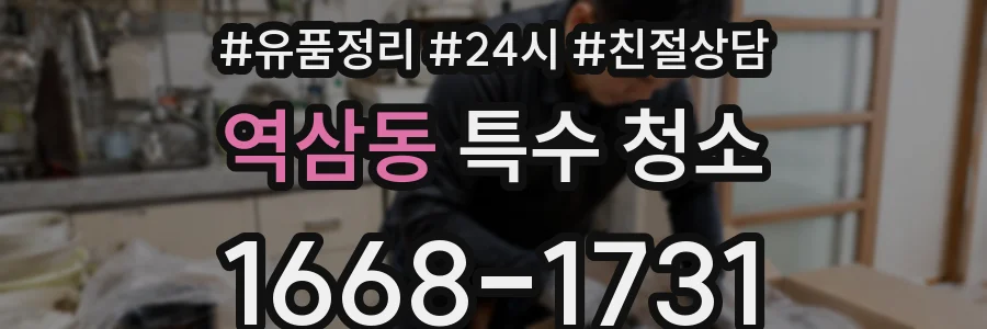 역삼동 특수 청소