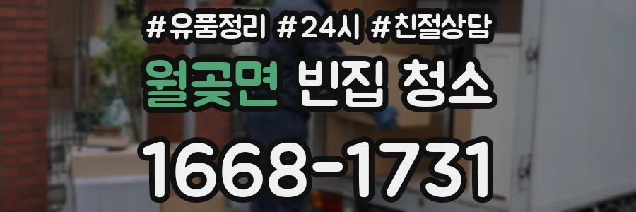 월곶면 빈집 청소