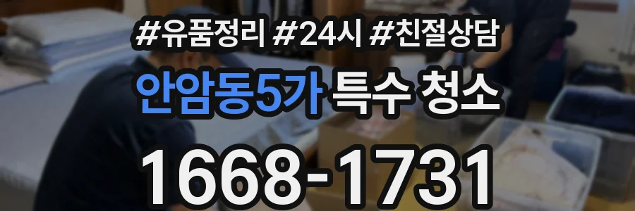 안암동5가 특수 청소