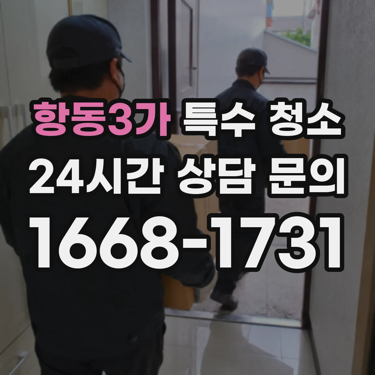 항동3가 특수 청소