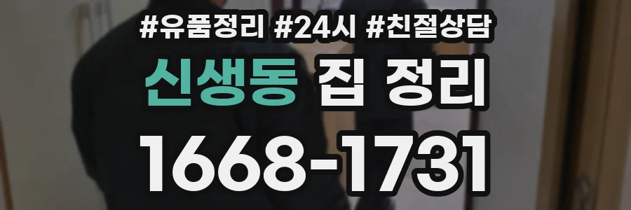신생동 집 정리