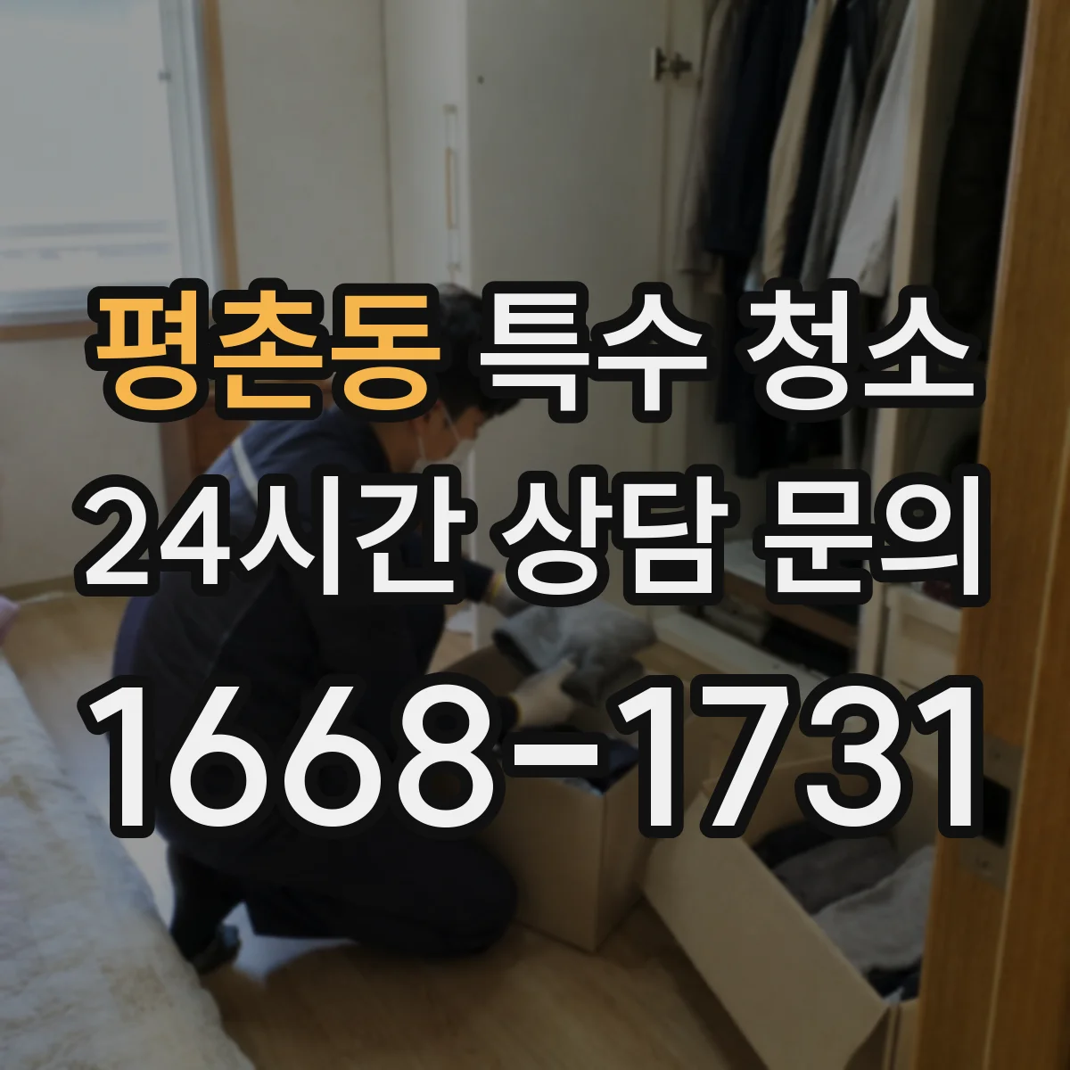 평촌동 특수 청소