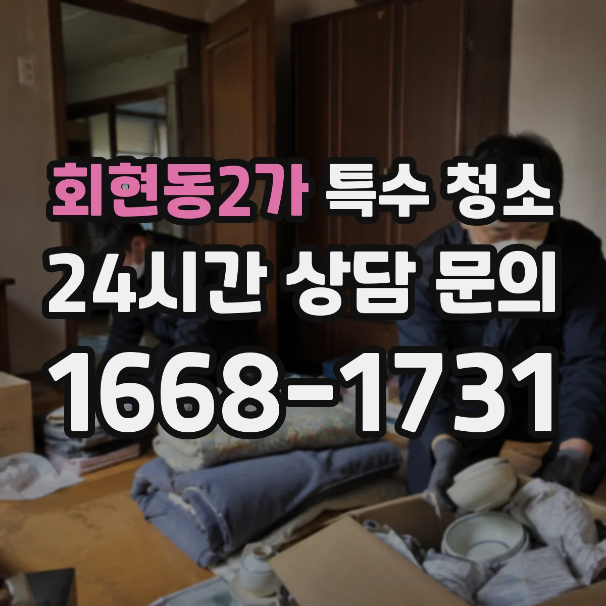 회현동2가 특수 청소